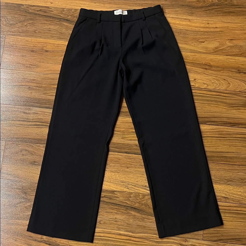 Abercrombie & Fitch Black Trousers